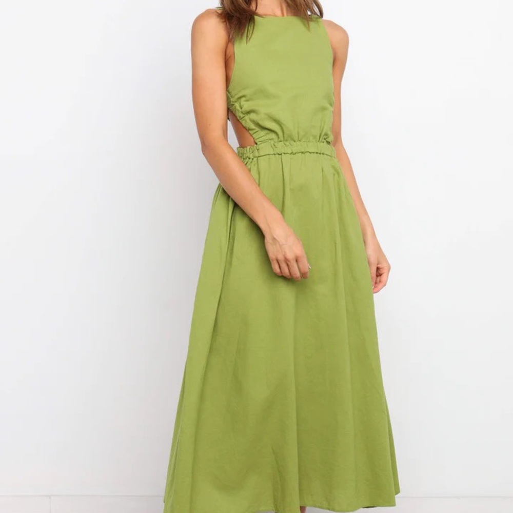 Petal & Pup Aubrey Dress 0 Green